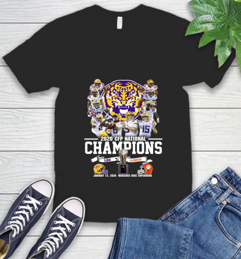 LSU Tigers 2020 Cfp National Champions Shirt 46