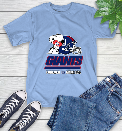 NFL The Peanuts Movie Snoopy Forever Win Or Lose Football New York Giants 11