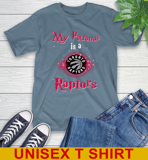 NBA Basketball Harry Potter My Patronus Is A Toronto Raptors T-Shirt 8