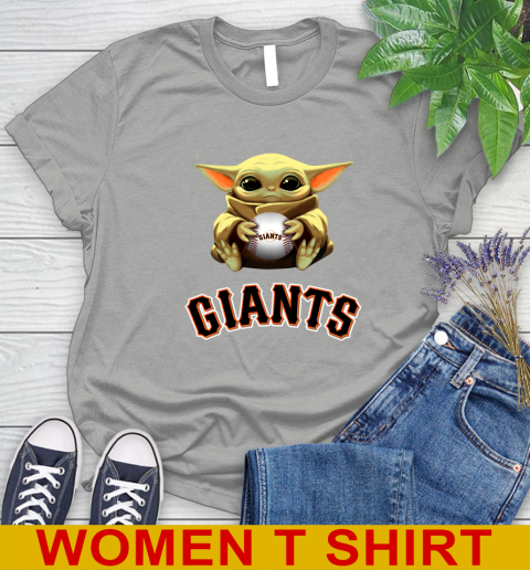 MLB Baseball San Francisco Giants Star Wars Baby Yoda Shirt 99
