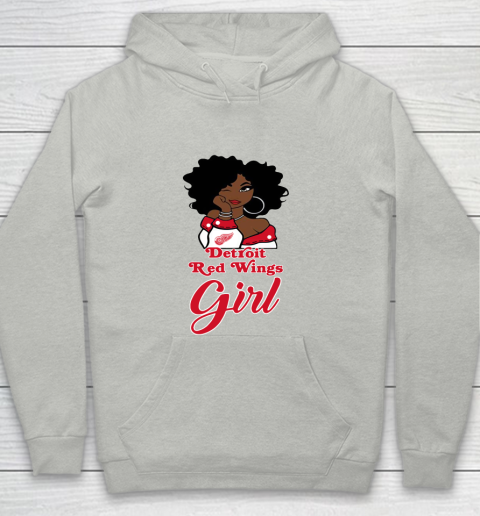 Detroit Red Wings Girl NHL Youth Hoodie 2
