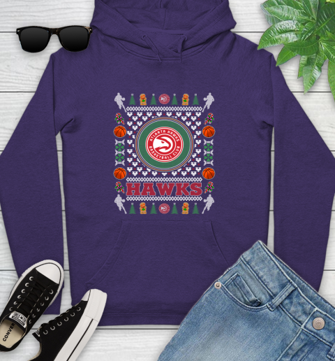 Atlanta Hawks Merry Christmas NBA Basketball Loyal Fan Ugly Shirt 139