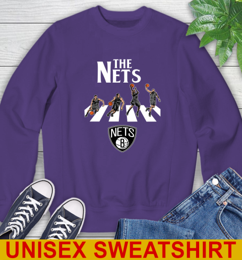 NBA Basketball Brooklyn Nets The Beatles Rock Band Shirt Sweatshirt 4