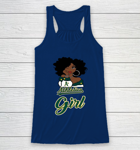 Oakland Athleticss Girl MLB Racerback Tank 7