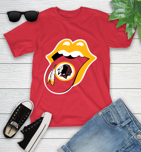 Washington Redskins NFL Football Lips I Root For My Team Adoring Fan 112