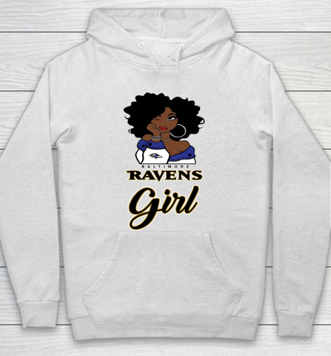 Baltimore Ravens Girl NFL Hoodie
