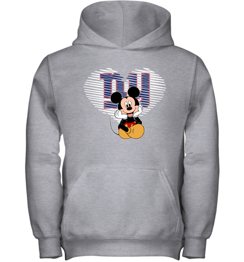 NFL New York Giants The Heart Mickey Mouse Disney Football T Shirt PmLvJ6Pn9On youth hoodie 43 95 151514 front sport grey