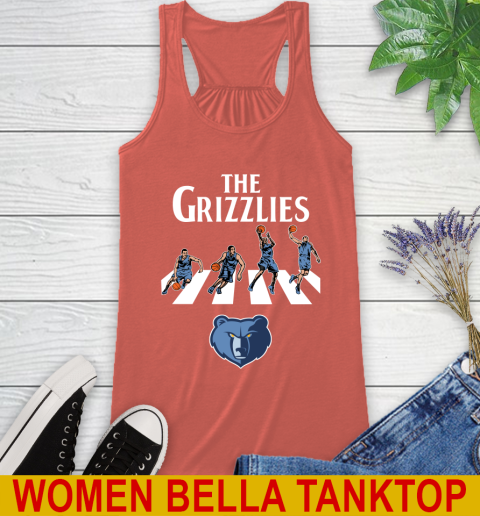 NBA Basketball Memphis Grizzlies The Beatles Rock Band Shirt Racerback Tank 3