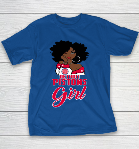 Detroit Pistons Girl NBA Youth T-Shirt