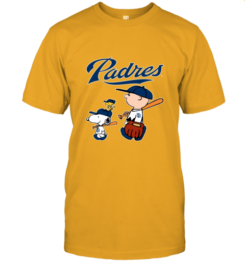 ncdt san diego padres lets play baseball together snoopy mlb shirt jersey t shirt 60 front gold