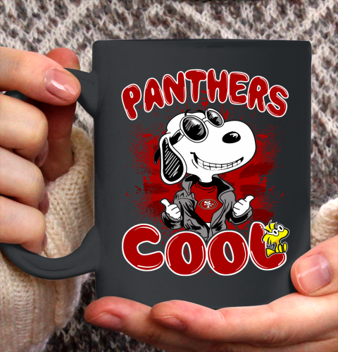 NFL Football San Francisco 49ers Cool Snoopy Shirt Ceramic Mug 11oz