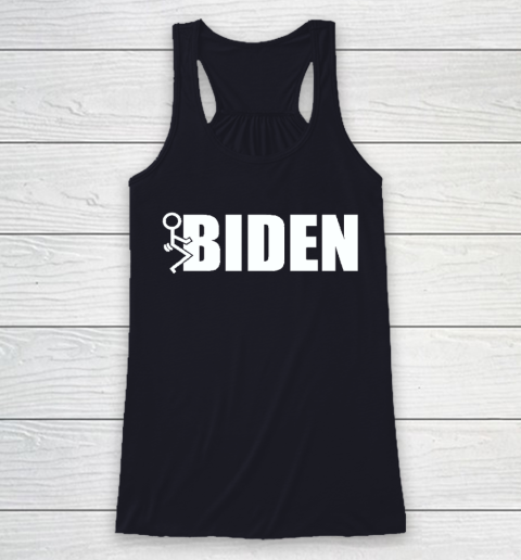 Fuck Joe Biden Racerback Tank 7