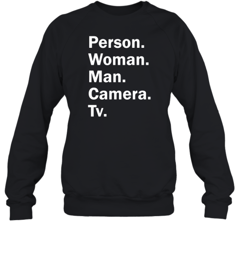 Person Woman Man Camera T Sweatshirt