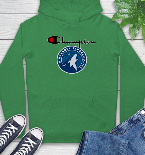 NBA Basketball Minnesota Timberwolves Champion Shirt Hoodie 5