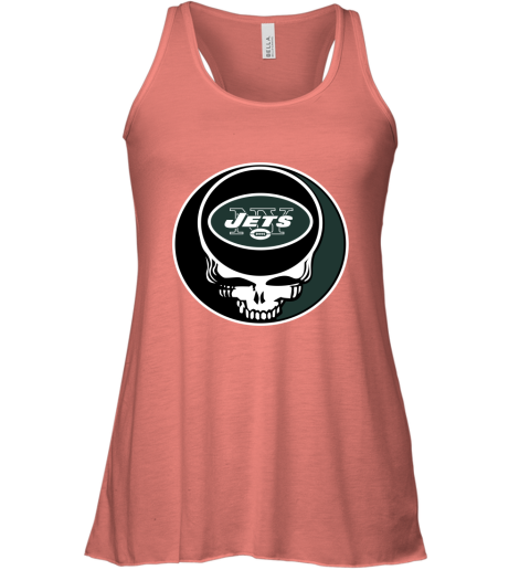 NFL New York Jets Grateful Dead Rock Band Football Sports WD17Zp9AXII flowy tank 32 95 151514 front coral