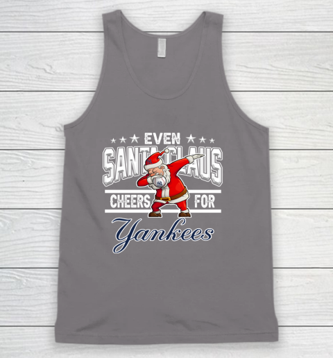 New York Yankees Even Santa Claus Cheers For Christmas MLB Tank Top 6