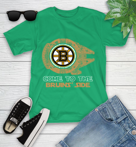 NHL Come To The Boston Bruins Wars Hockey Sports Youth T-Shirt 8