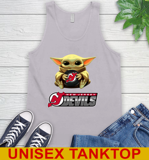 NHL Hockey New Jersey Devils Star Wars Baby Yoda Shirt 73
