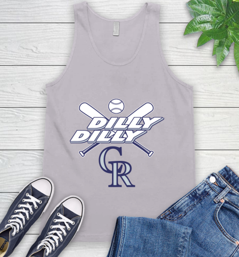 MLB Colorado Rockies Dilly Dilly Baseball Sports Tank Top 4