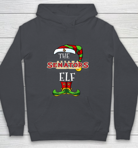 Ottawa Senators Christmas ELF Funny NHL Youth Hoodie 5
