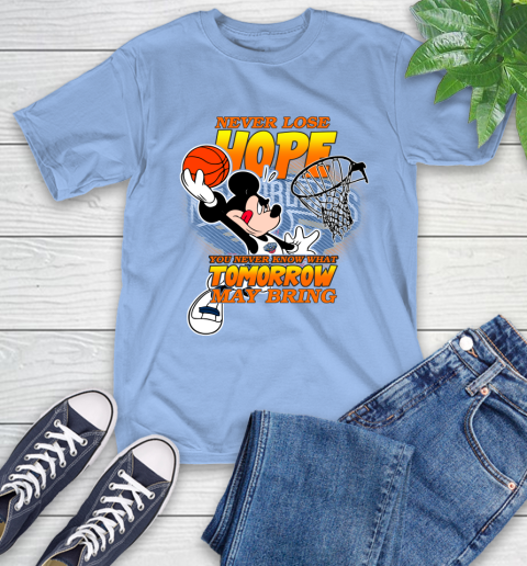 New Orleans Pelicans NBA Basketball Mickey Disney Never Lose Hope T-Shirt 12