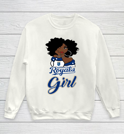 Kansas City Royalss Girl MLB Youth Sweatshirt 2