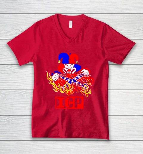 Fuck your rebel flag V-Neck T-Shirt 6