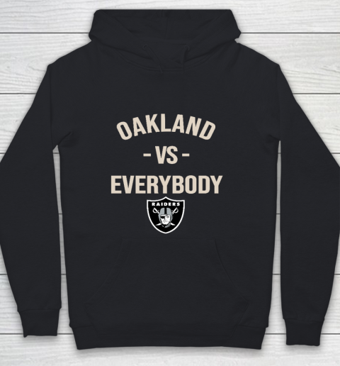 Oakland Raiders Vs Everybody Youth Hoodie