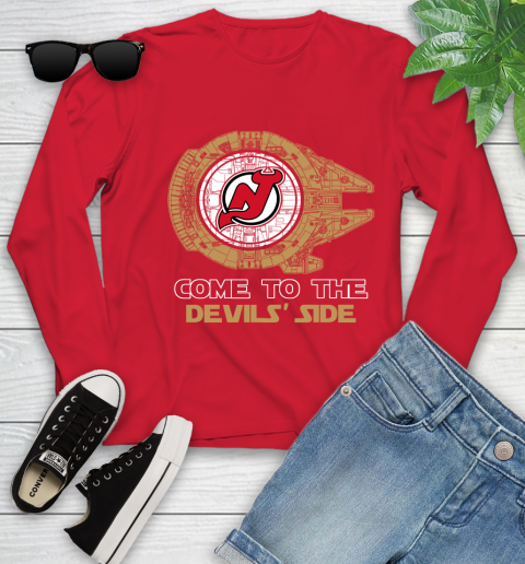 NHL Come To The New Jersey Devils Wars Hockey Sports Youth Long Sleeve 11