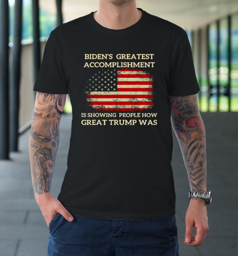 Funny Biden's Greatest Accomplishment Is Showing Trump 2024 T-Shirt