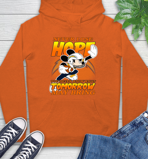 Los Angeles Chargers NFL Football Mickey Disney Never Lose Hope Hoodie 5 Los Angeles Chargers NFL Football Mickey Disney Never Lose Hope Hoodie - Image 5
