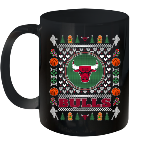 Chicago Bulls Merry Christmas NBA Basketball Loyal Fan Ceramic Mug 11oz