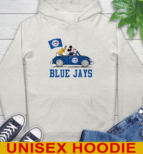 MLB Baseball Toronto Blue Jays Pluto Mickey Driving Disney Shirt Hoodie 12
