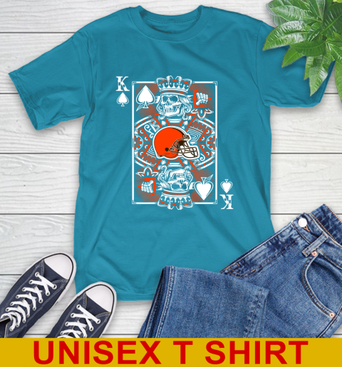 Cleveland Browns NFL Football The King Of Spades Death Cards Shirt T-Shirt 10 Cleveland Browns NFL Football The King Of Spades Death Cards Shirt T-Shirt - Image 10