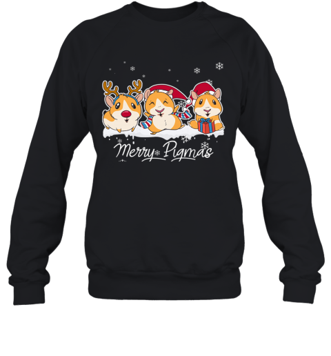 Merry Pigmas Funny Guinea Pig Christmas Sweatshirt