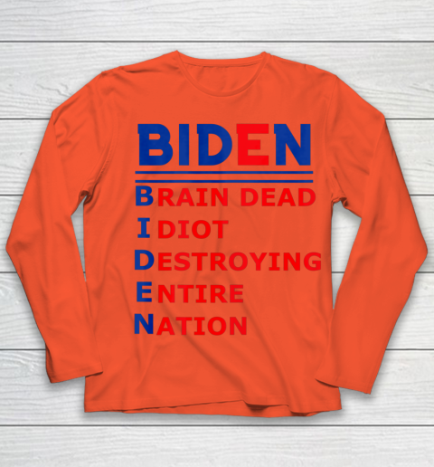 Republicans voter Anti Joe Biden Youth Long Sleeve 2