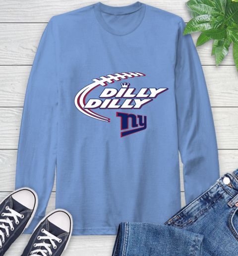NFL New York Giants Dilly Dilly Football Sports Long Sleeve T-Shirt 11