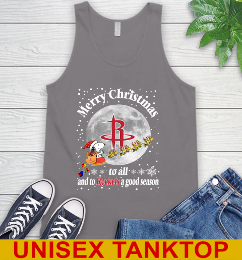 Houston Rockets Merry Christmas To All And To Rockets A Good Season NBA Basketball Sports Tank Top 6