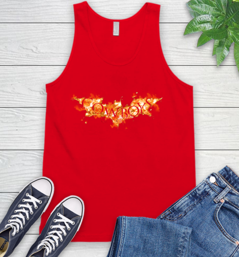 NFL Dallas Cowboys Batman Logo DC Football Sports Shirt Tank Top 5