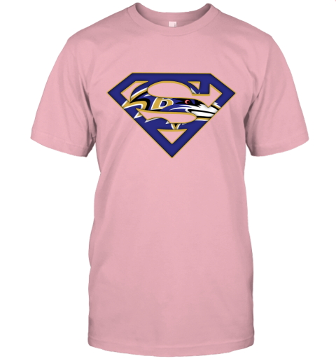 We Are Undefeatable The Baltimore Ravens x Superman NFL Unisex Jersey Tee