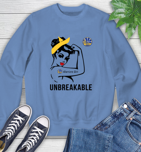 NBA Golden State Warriors Girl Unbreakable Basketball Sports Sweatshirt 8