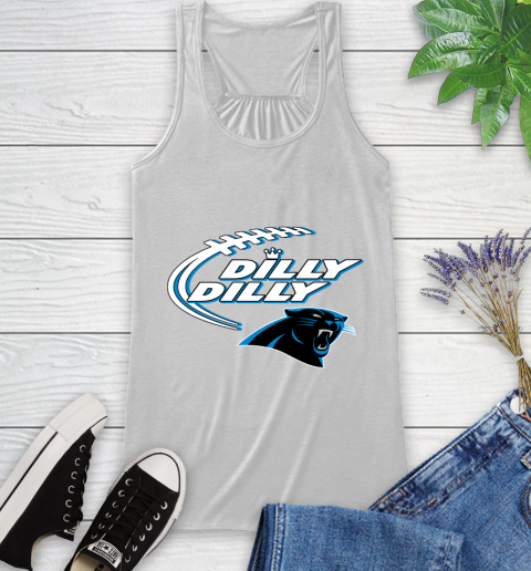 NFL Carolina Panthers Dilly Dilly Football Sports Racerback Tank