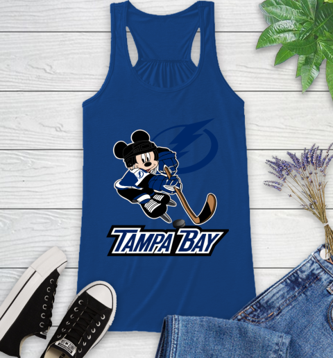 NHL Tampa Bay Lightning Mickey Mouse Disney Hockey T Shirt Racerback Tank 9