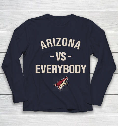 Arizona Coyotes Vs Everybody Youth Long Sleeve 2