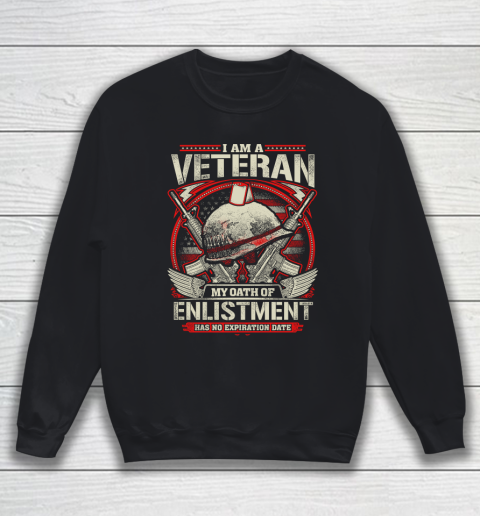 Veteran Oath Of Enlistment Sweatshirt