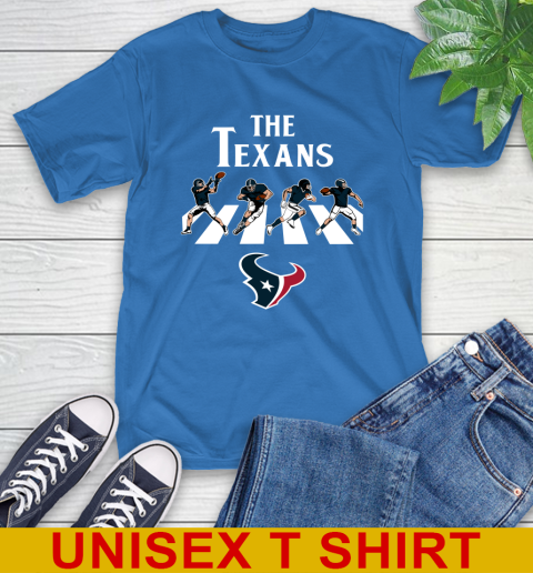 NFL Football Houston Texans The Beatles Rock Band Shirt T-Shirt 11