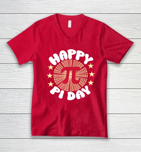 Happy Pi Day Funny Pi Mathematic Math for Teachers V-Neck T-Shirt 5