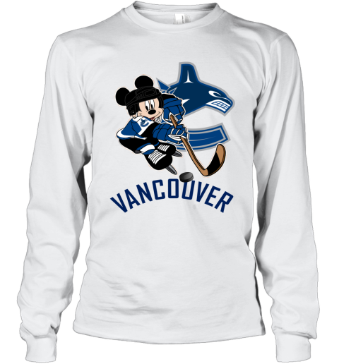 NHL Men's Vancouver Canucks Athletic Long Sleeve T-Shirt