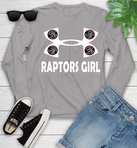 NBA Toronto Raptors Girl Under Armour Basketball Sports Youth Long Sleeve 5