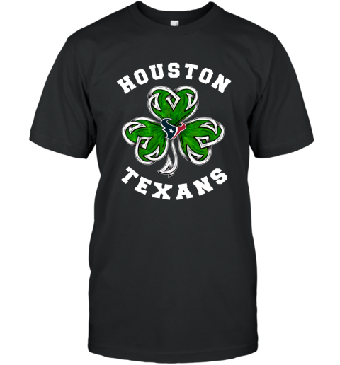 NFL Houston Texans Three Leaf Clover St Patrick's Day Football Sports